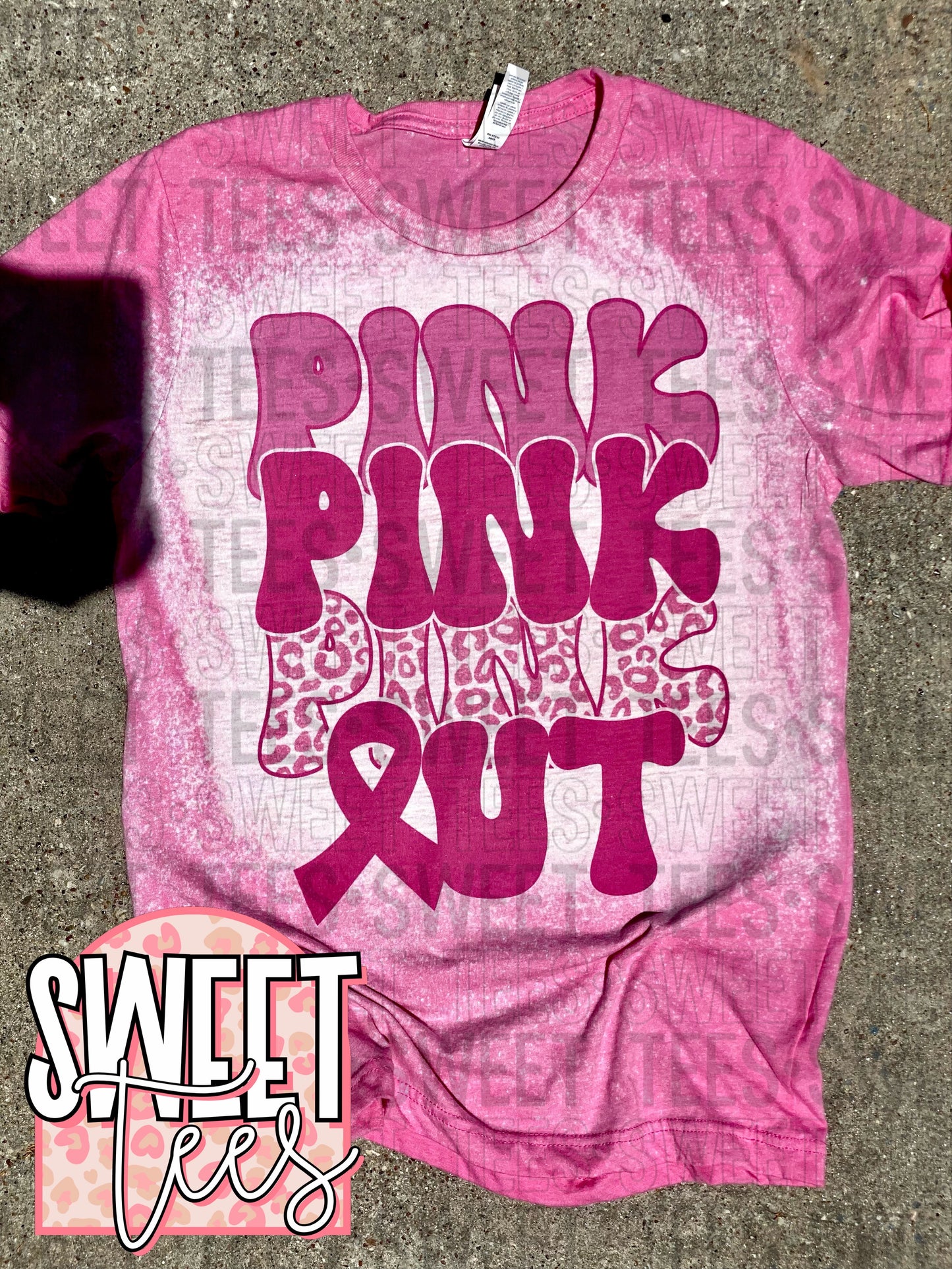 Pink Out Retro tee
