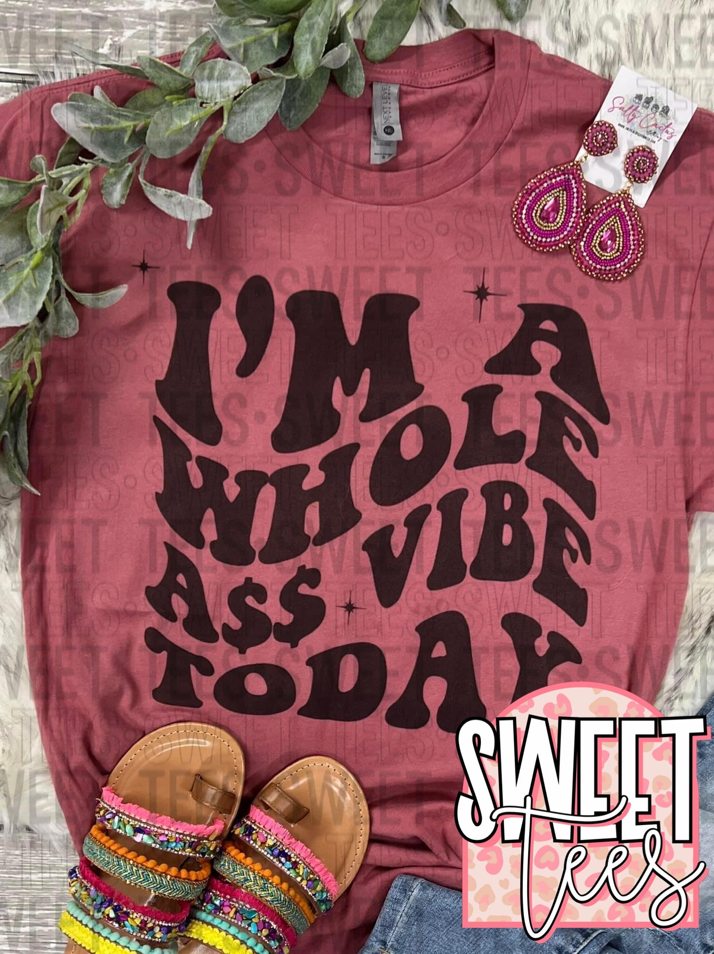 Whole Ass Vibe tee