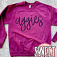 Aggies Script Sweatshirt