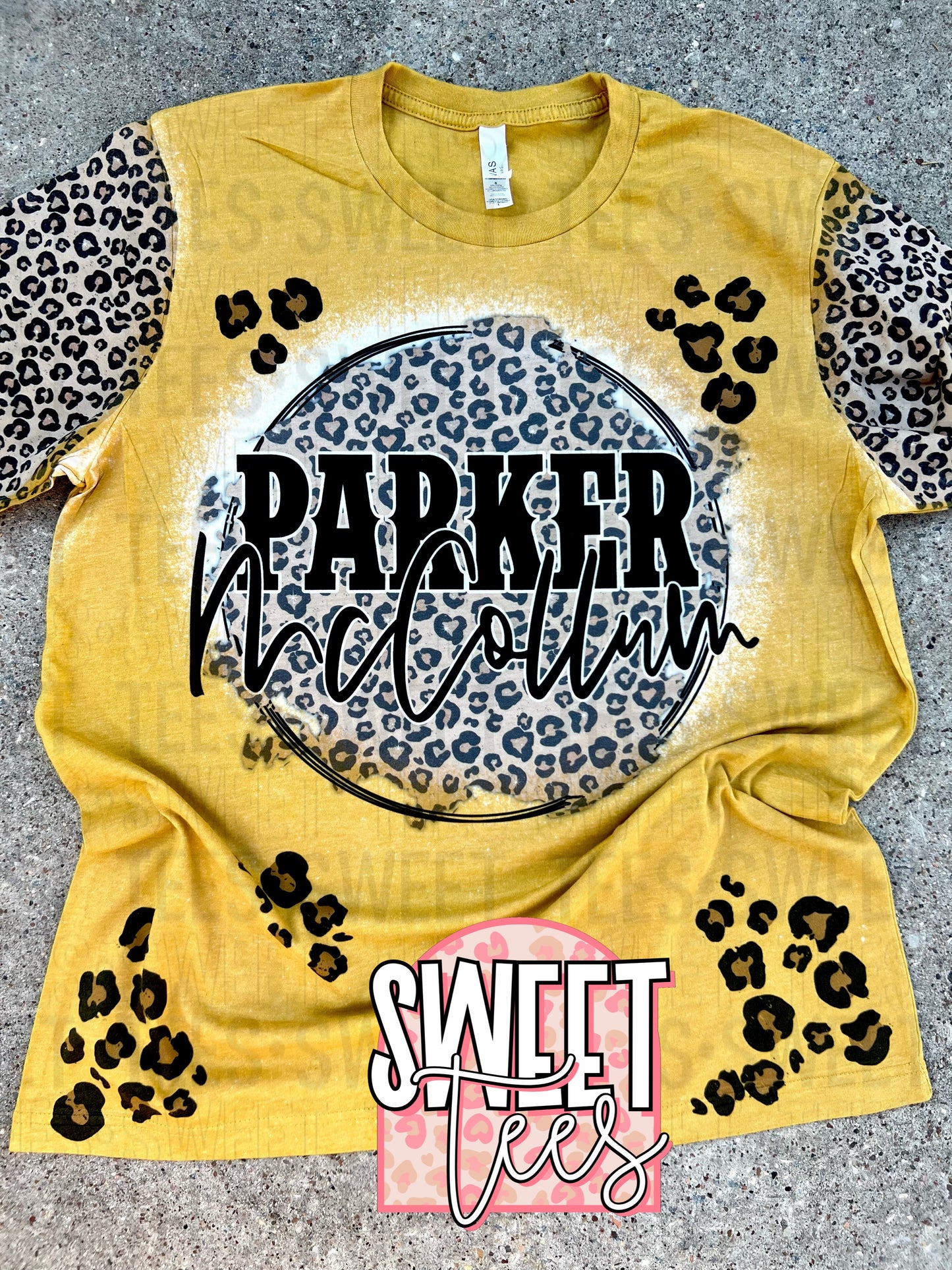 Parker Leopard tee - extra
