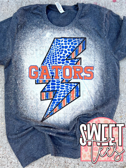 Gators Gator Print Bolt tee