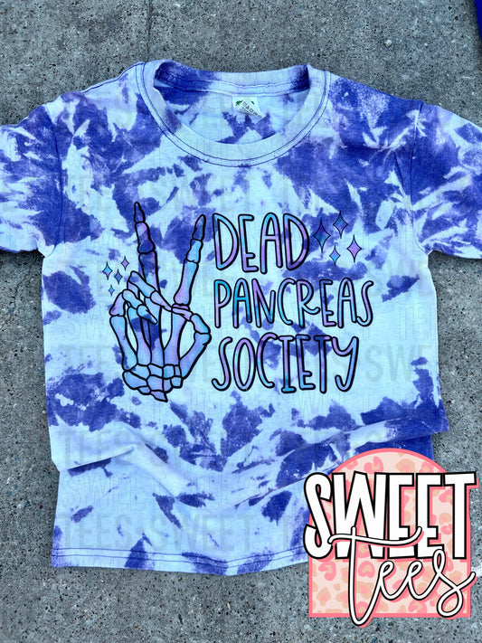 Dead Pancreas Society tee - purple girly