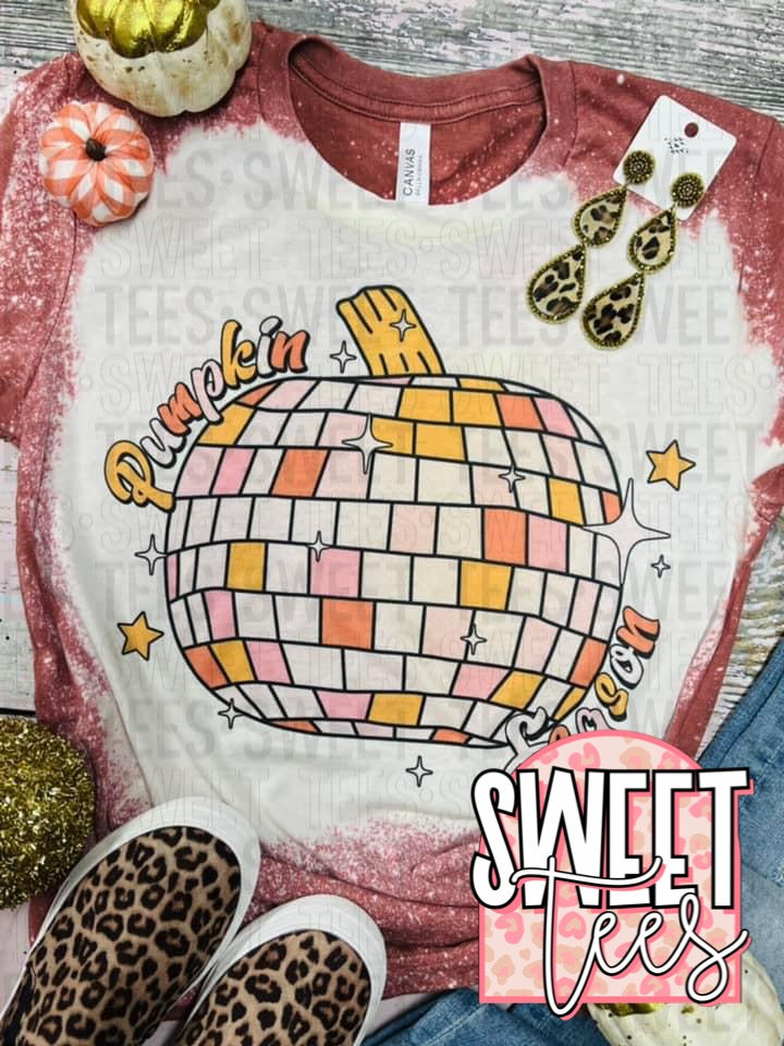 Pumpkin Season Disco tee
