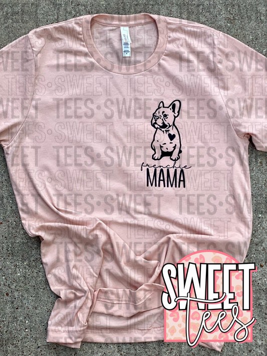 Frenchie Mama Pocket tee