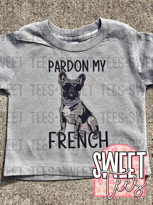 Pardon My French tee