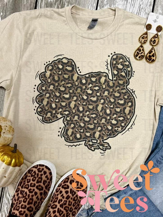 Leopard Turkey tee