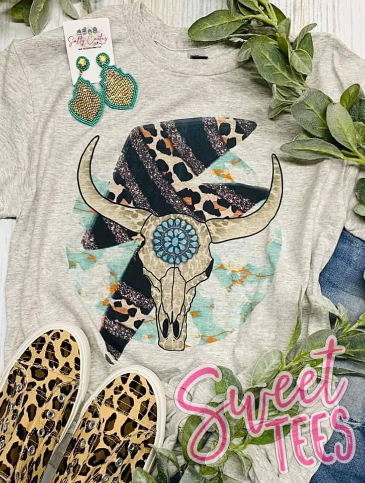 Bolt Bullskull tee