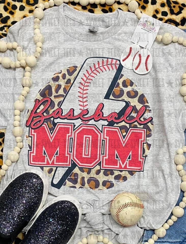 Baseball Mom Bolt tee