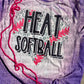 Heat Softball tee