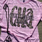 CNA Leopard Letters tee