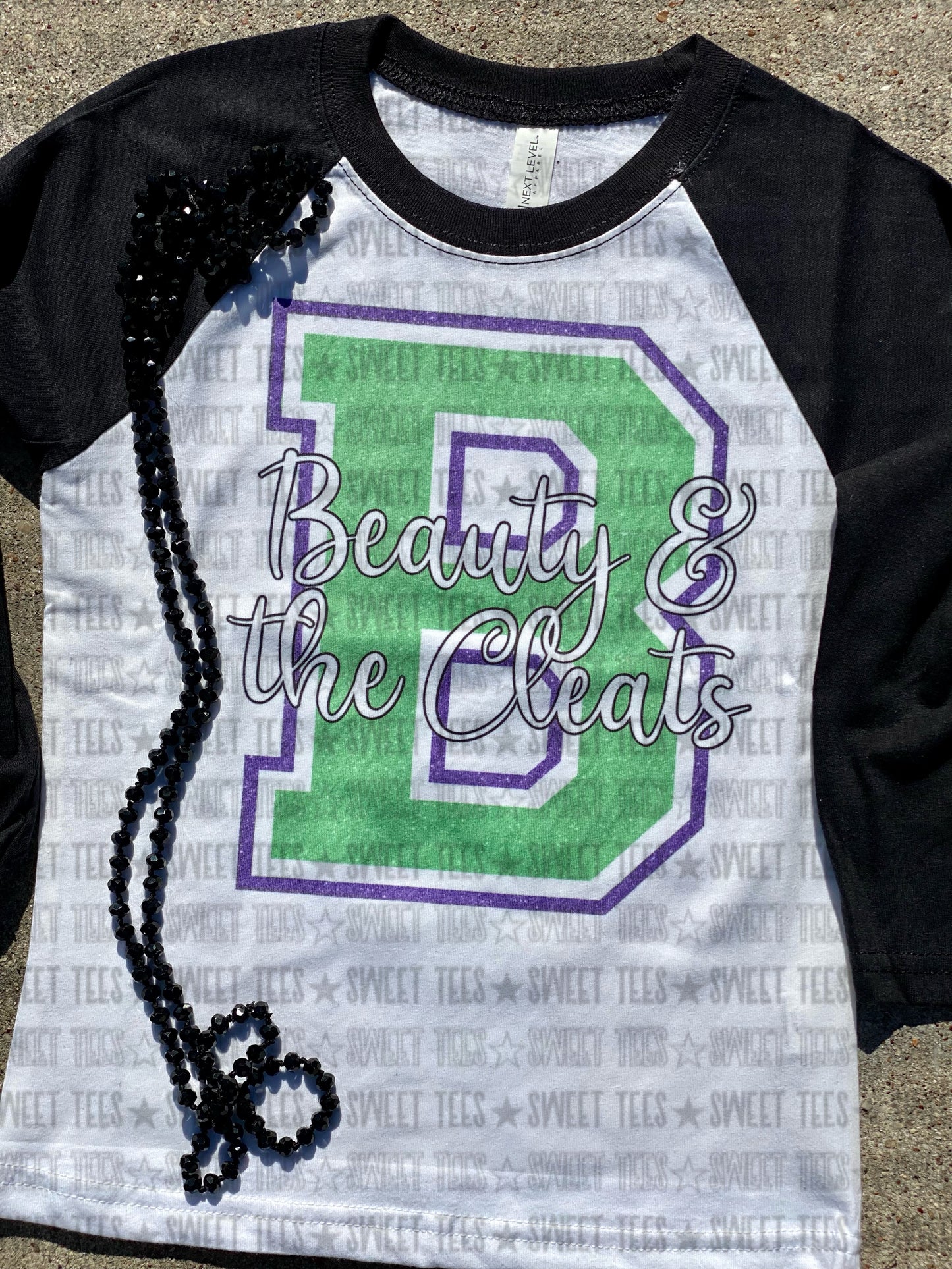 Beauty and the Cleats tee