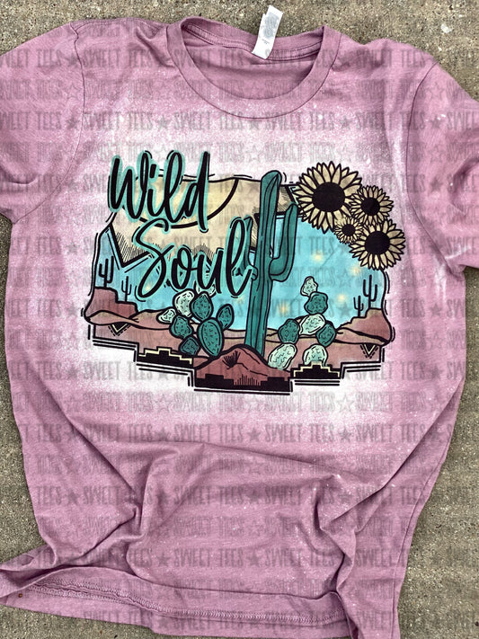 Wild Soul tee orchid