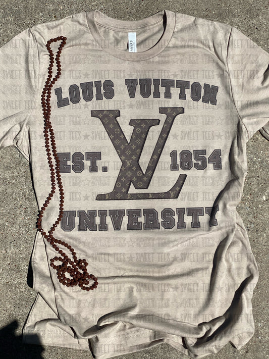 Designer University tee