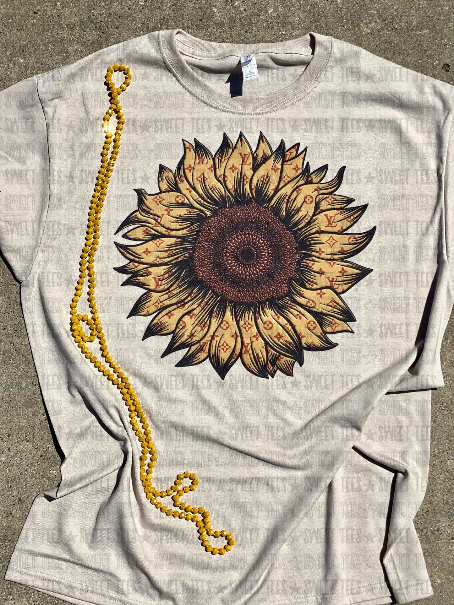Designer Sunflower tee