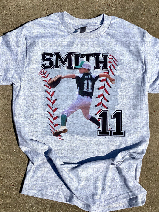 Custom Ball Photo tee