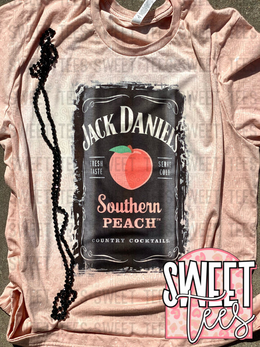 Jack Daniels Peach tee