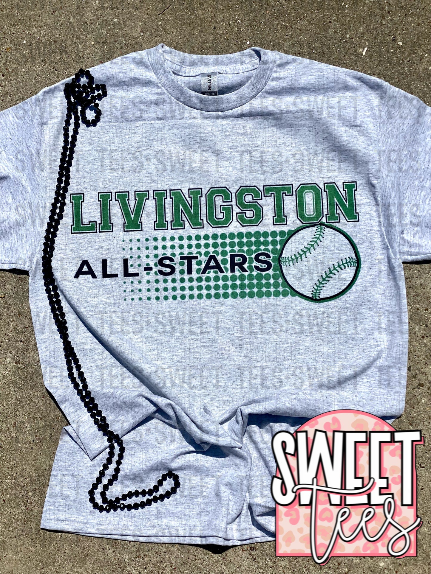 Livingston All-Stars Baseball tee
