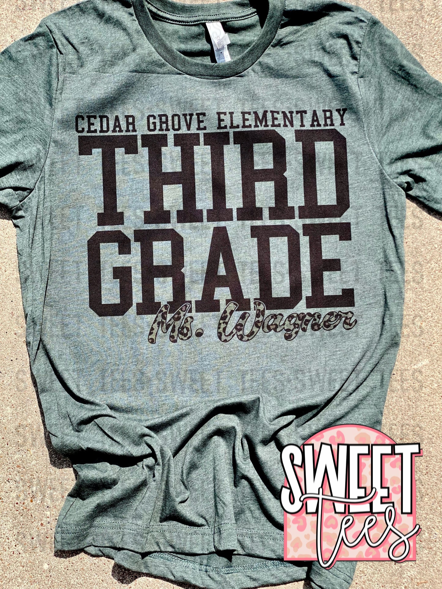 Cedar Grove Third Grade tee