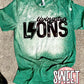 Lions Distressed Bolt tee