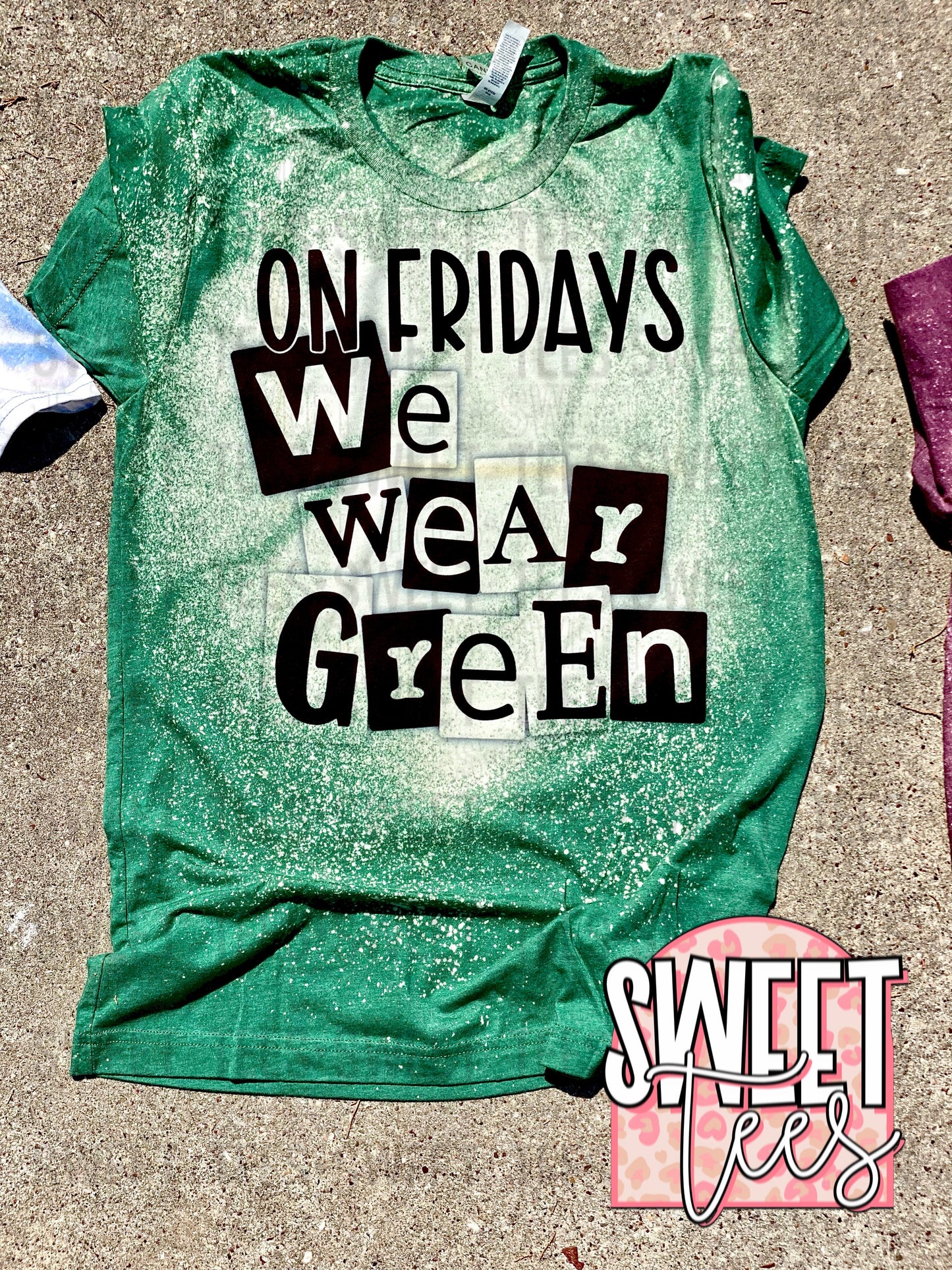 On Fridays We Wear Green tee