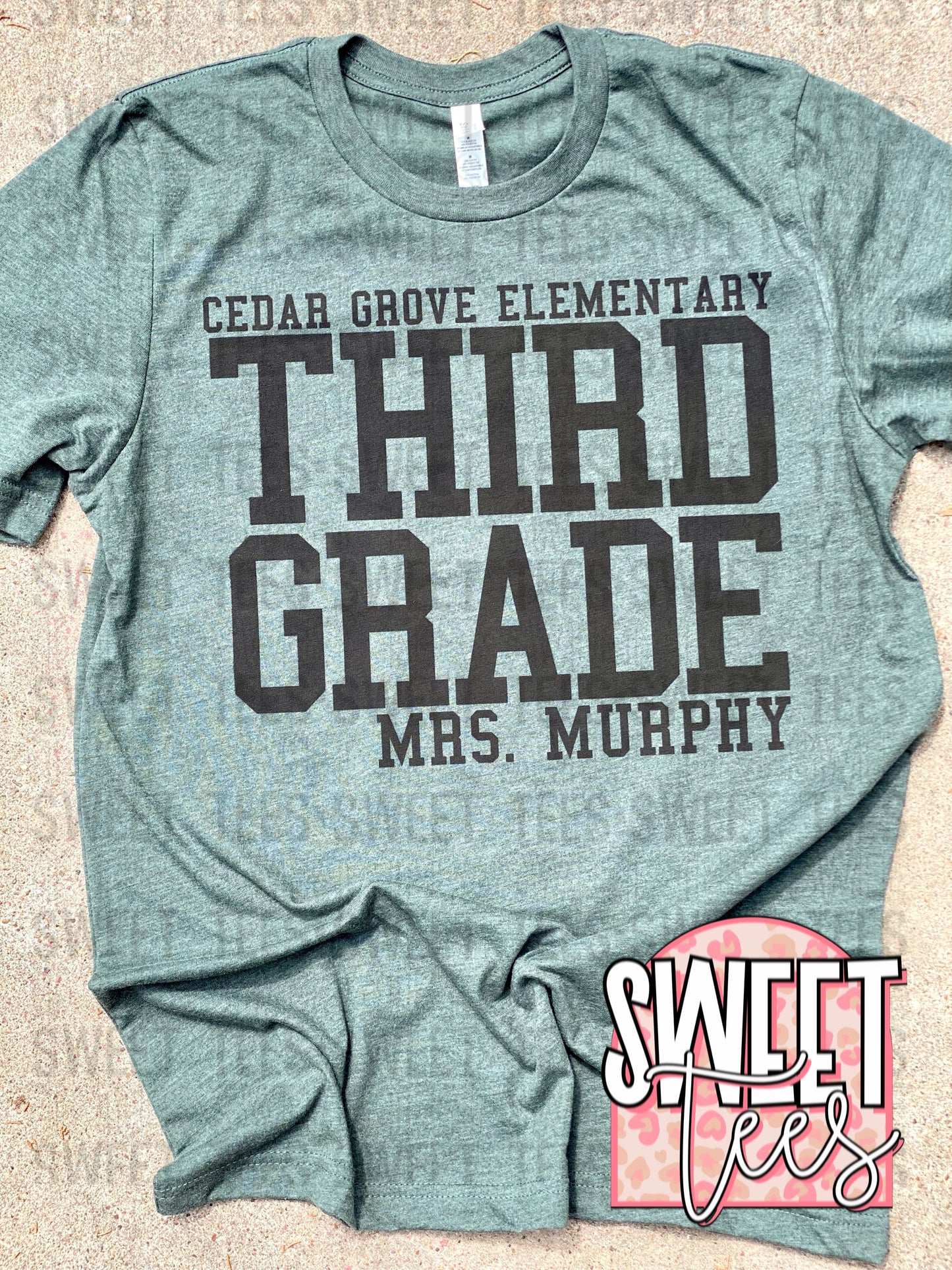Cedar Grove Third Grade tee