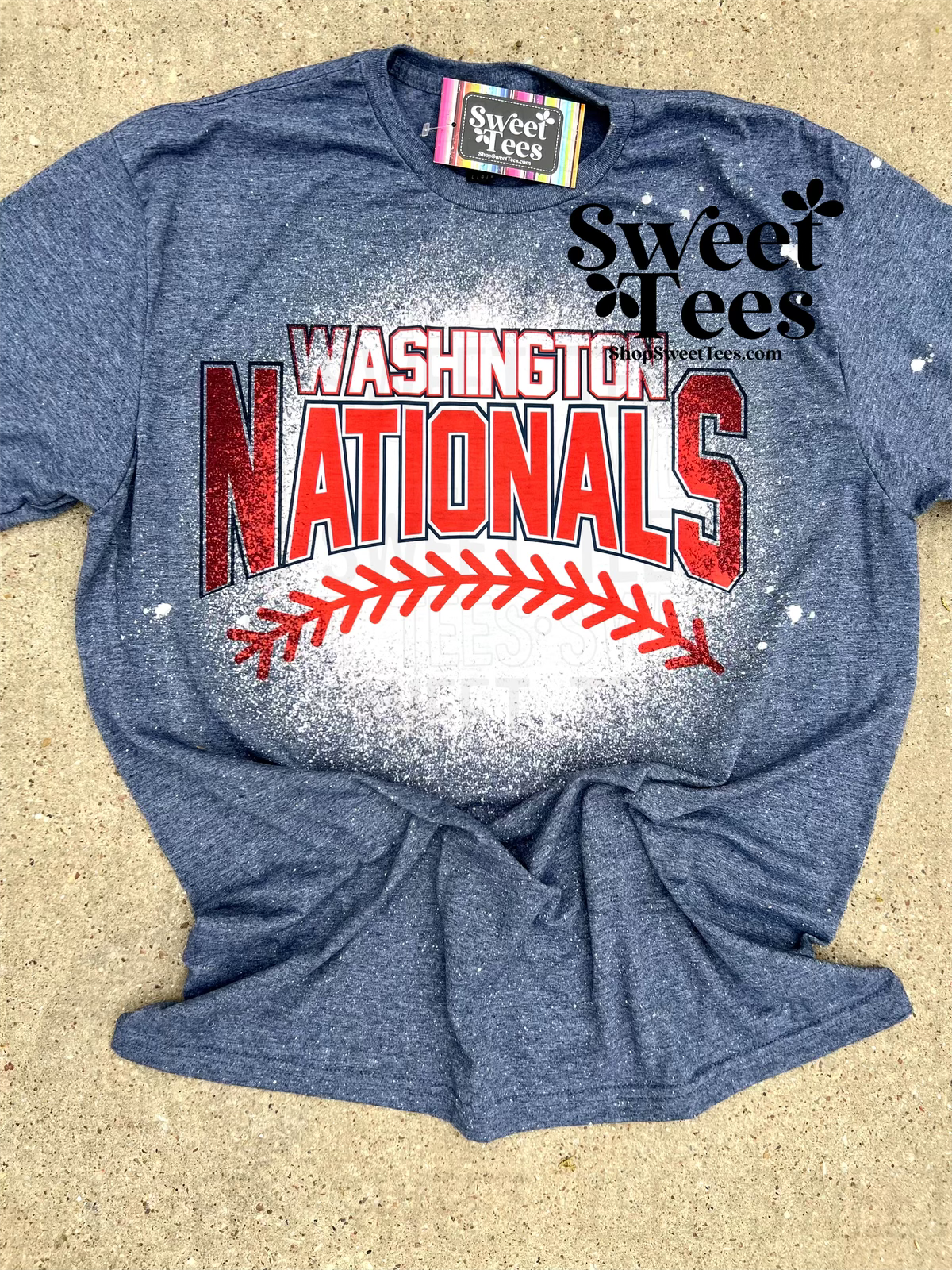 Nationals Arched Stitch tee