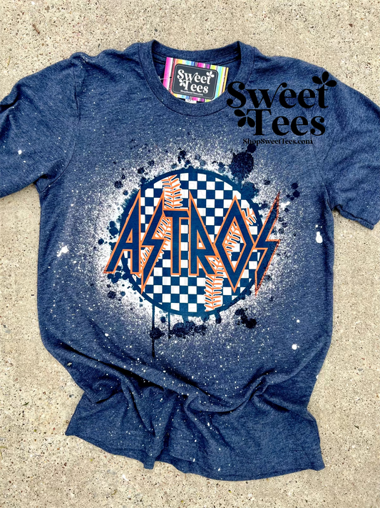 Astros Grunge tee