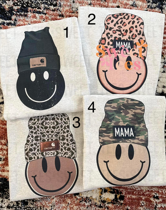 Smiley Beanies tee