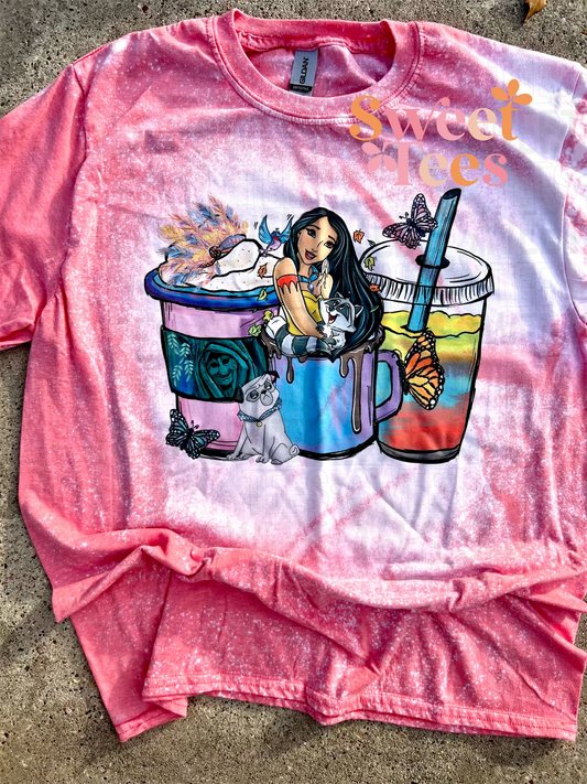 Pocahontas Coffee tee