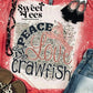 Peace Love and Crawfish tee