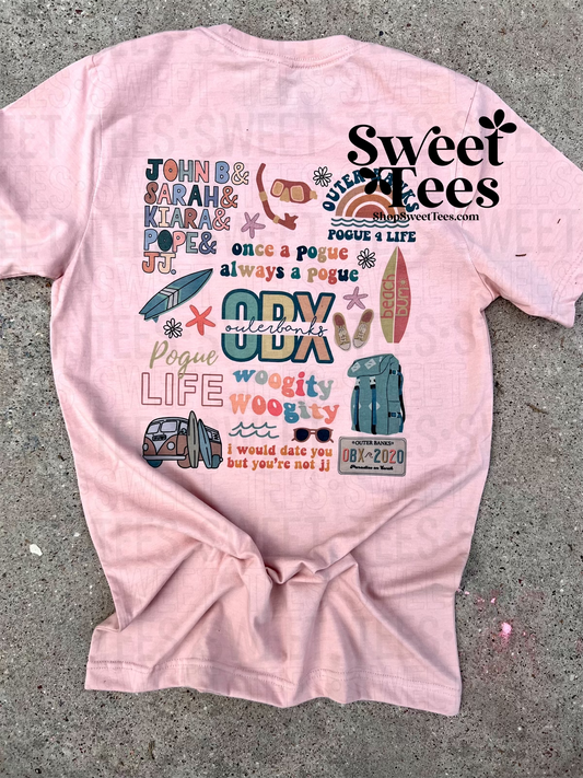 OBX Collage tee