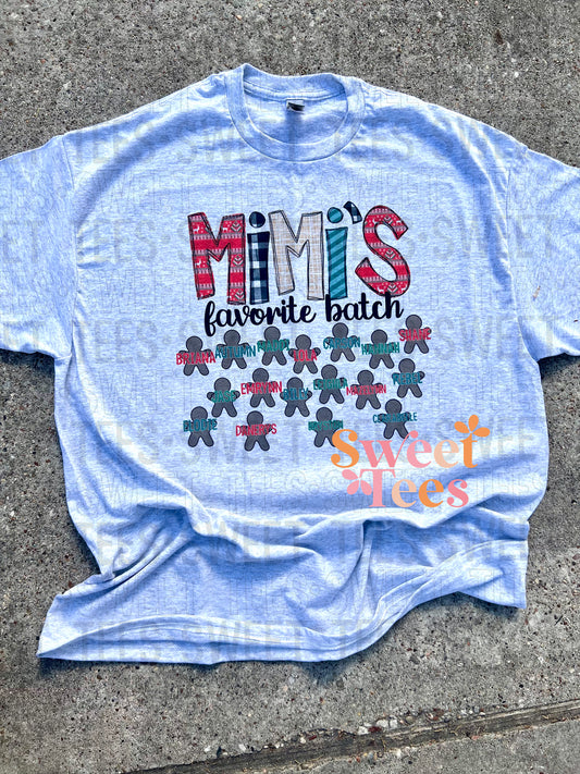 Custom Name Favorite Batch tee