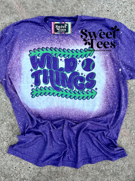 Wild Things Warped Stitch tee