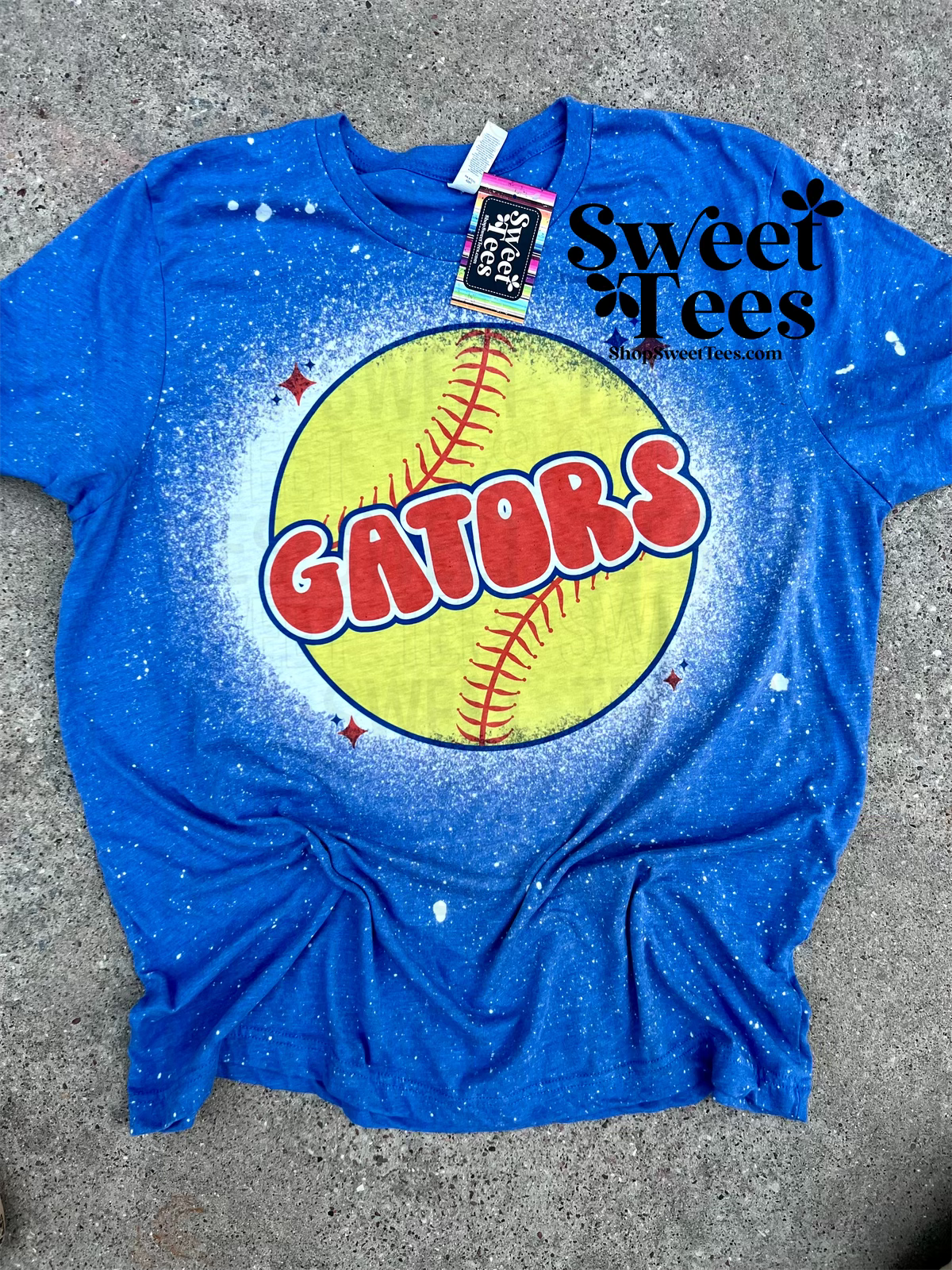 Gators Retro Softball tee