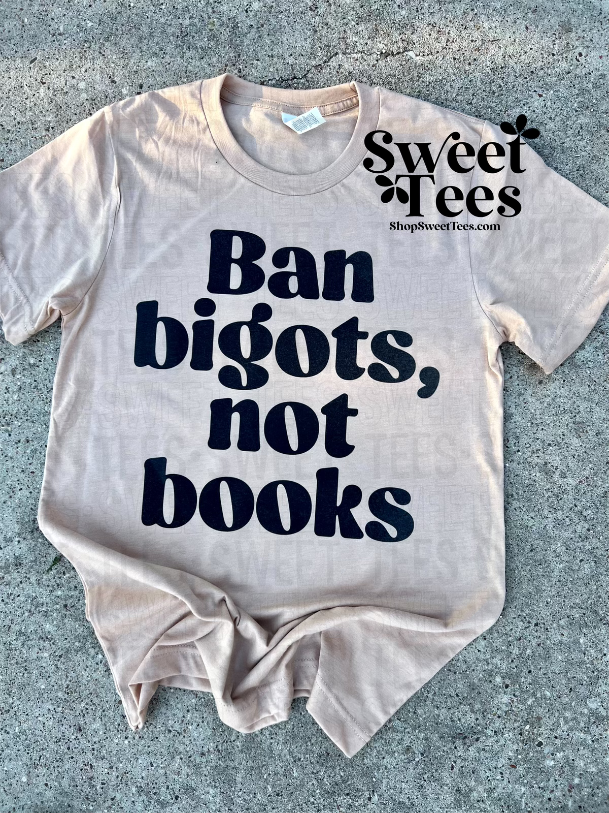 Ban Bigots Not Books tee