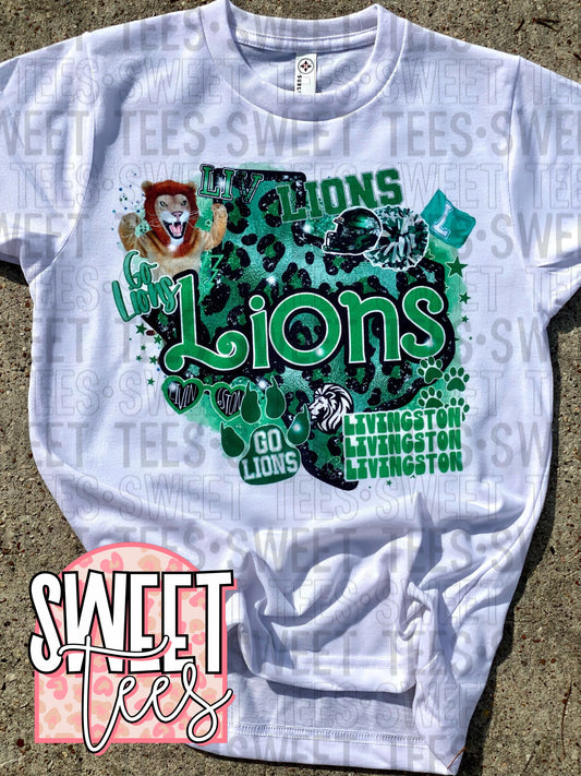 Livingston Lions Ultimate Spirit tee - white