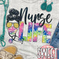 Nurse Life - TieDye tee