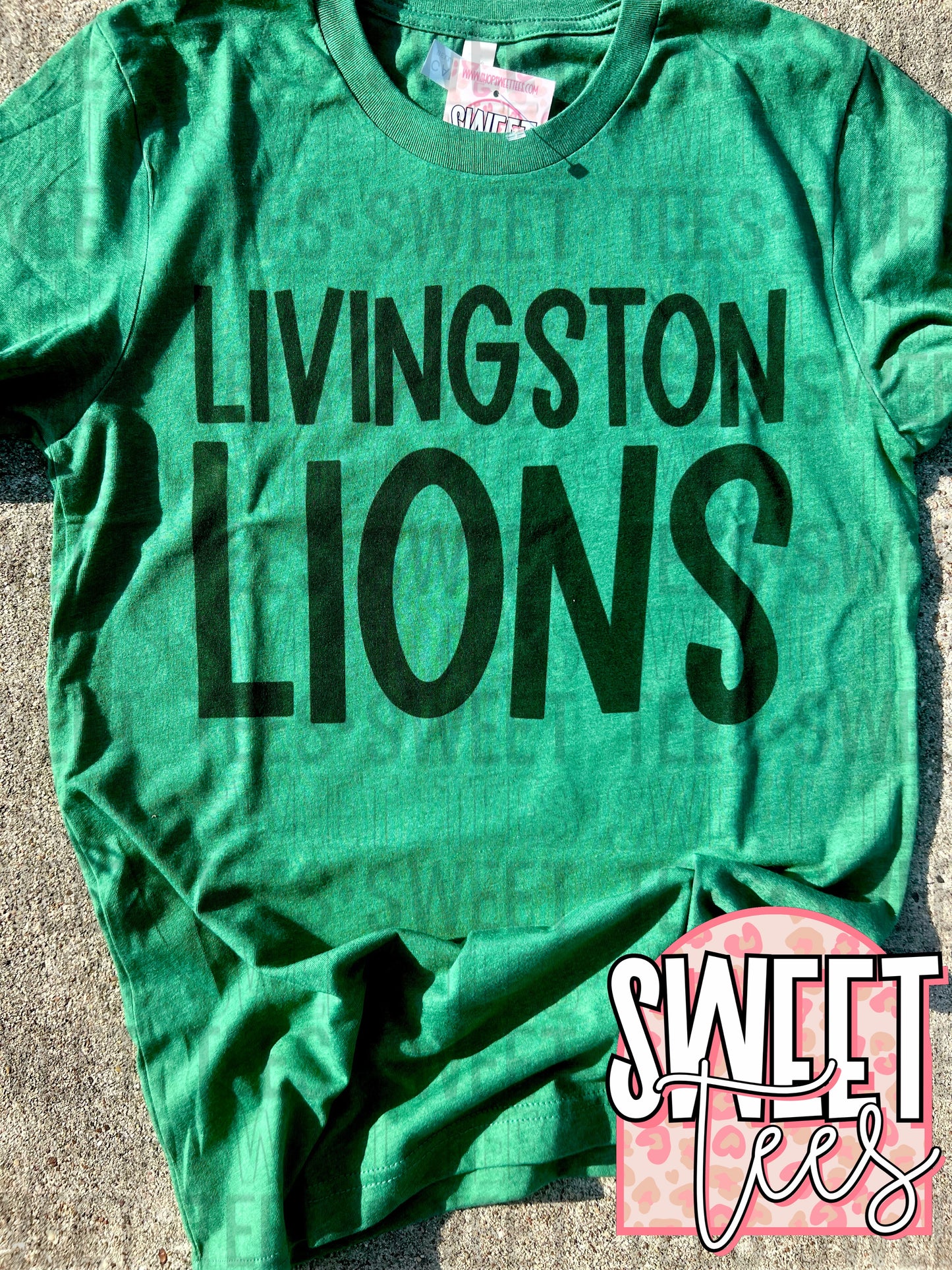Livingston Lions Lettered tee