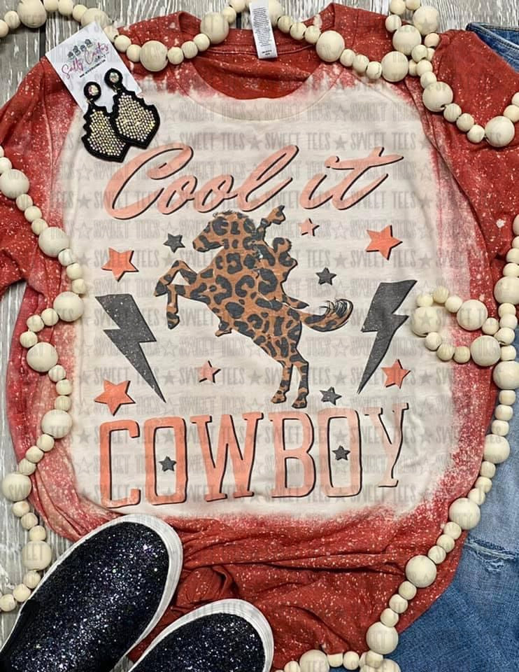 Cool it Cowboy tee